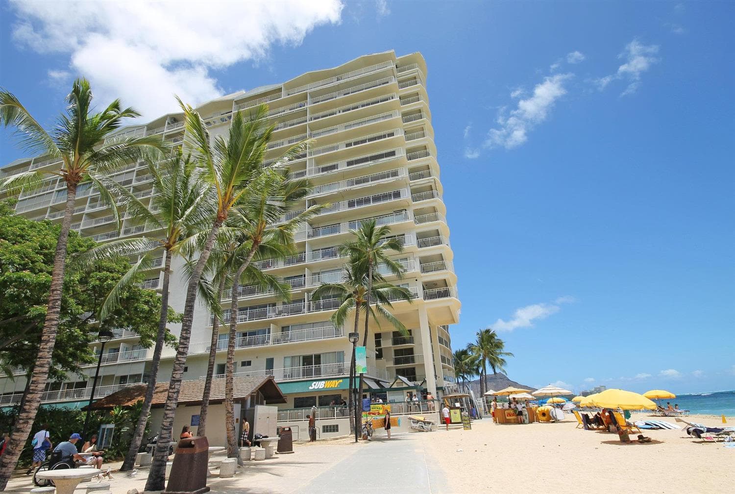 Castle Waikiki Shore Beachfront Condos