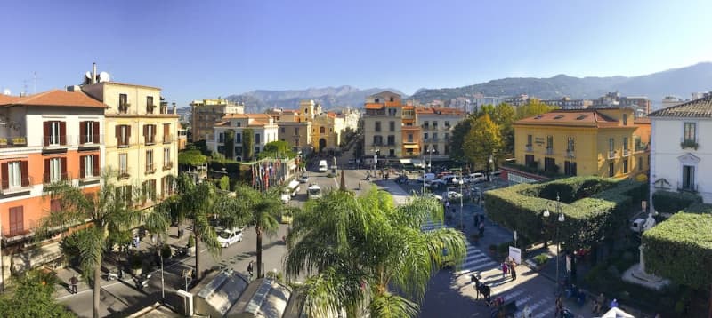 Aerial view of property