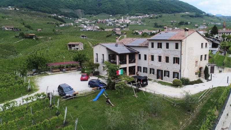 Aerial view of property
