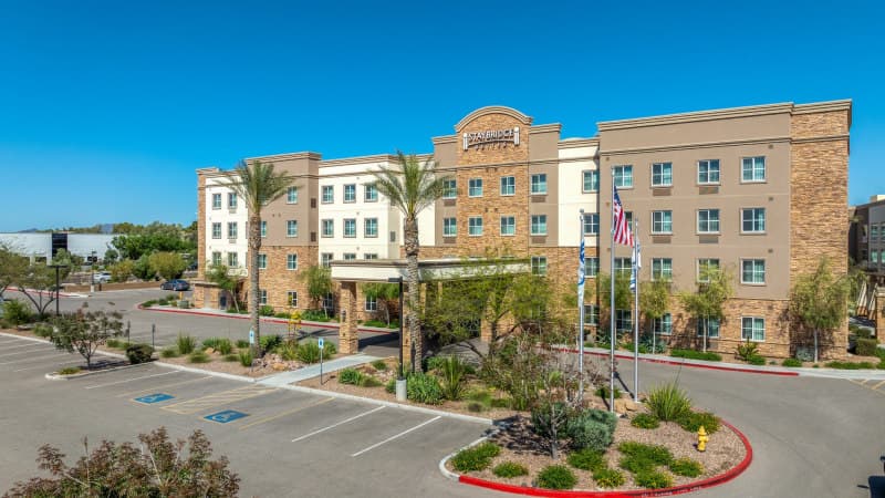 Night scene with hammock