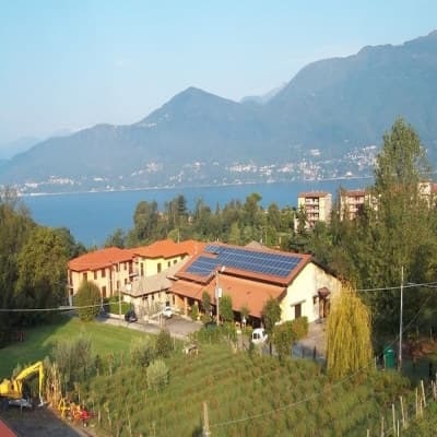 Aerial view of property