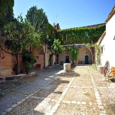 Aerial view of property