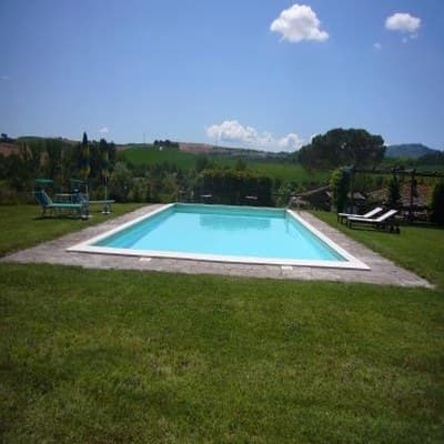 Aerial view of property