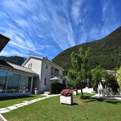Aerial view of property