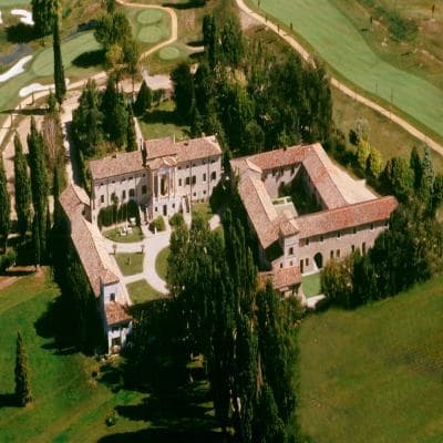 Aerial view of property