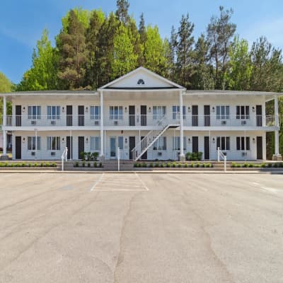 Aerial view of property