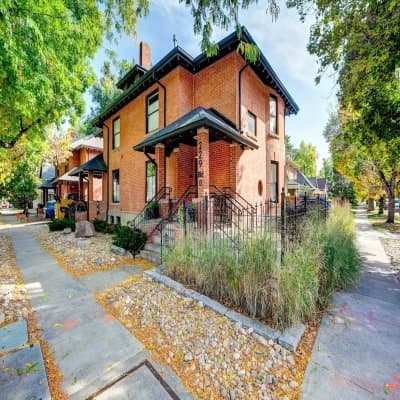 Aerial view of property