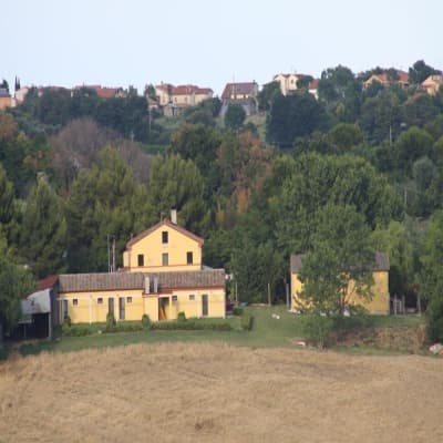 Aerial view of property