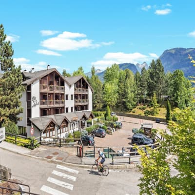 Aerial view of property