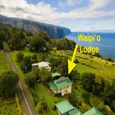 Aerial view of property
