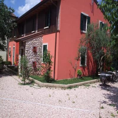 Aerial view of property