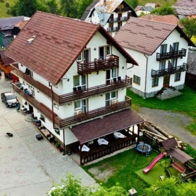 Aerial view of property