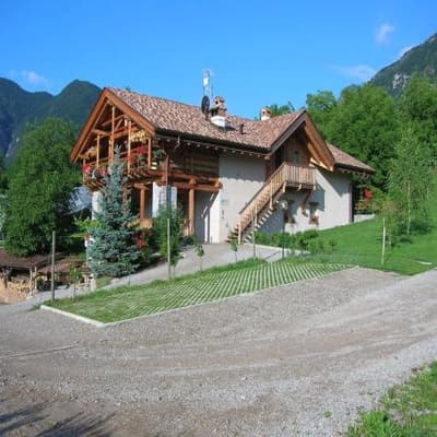 Aerial view of property