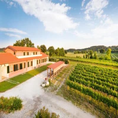 Aerial view of property
