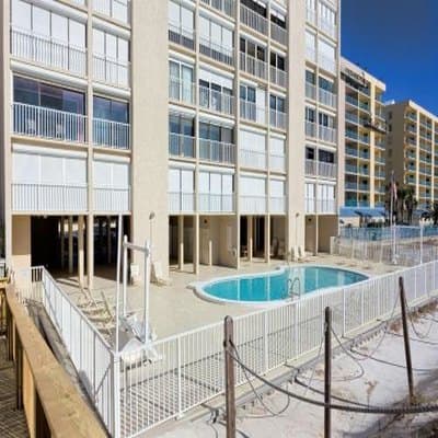 Aerial view of property