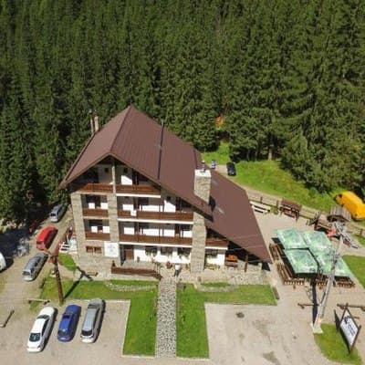 Aerial view of property