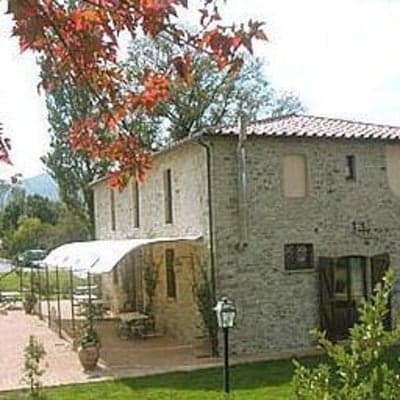 Aerial view of property