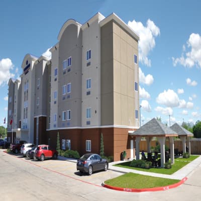Aerial view of property