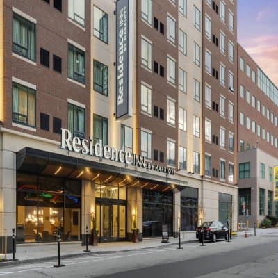 Aerial view of property