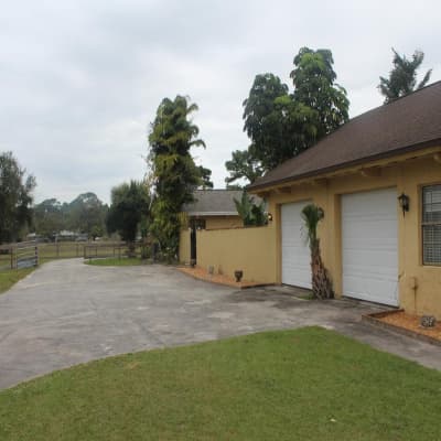 Aerial view of property