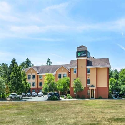 Aerial view of property