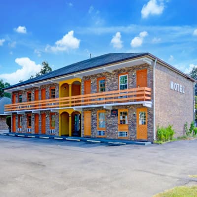 Aerial view of property