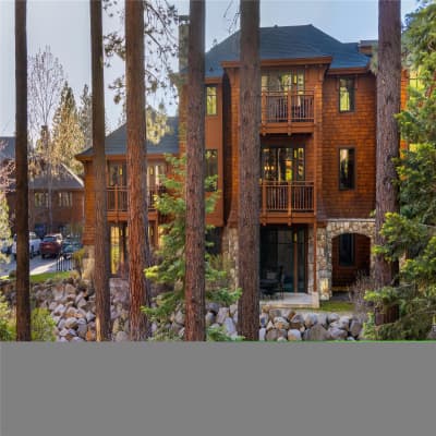 Aerial view of property