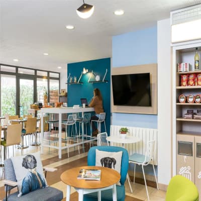 Aerial view of property