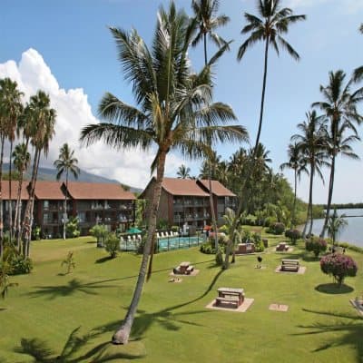 Aerial view of property