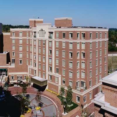 Aerial view of property