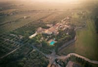 Aerial view of property