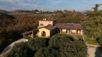 Aerial view of property