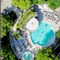 Aerial view of property