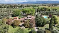Aerial view of property