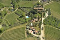 Aerial view of property