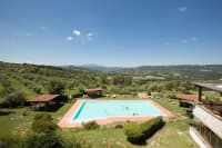 Aerial view of property
