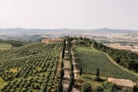 Aerial view of property