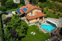 Aerial view of property