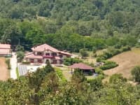 Aerial view of property