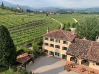 Aerial view of property