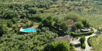 Aerial view of property
