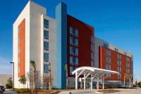 Aerial view of property