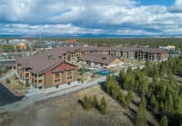 Aerial view of property