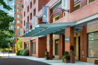 Aerial view of property