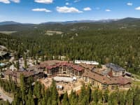 Aerial view of property