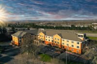 Aerial view of property