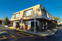 Night scene with hammock