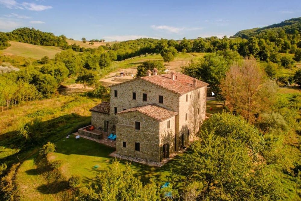 Covered patio with ocean view