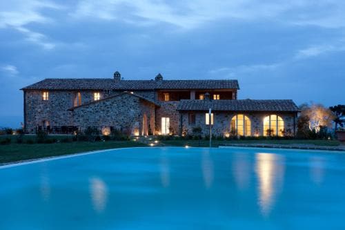 Covered patio with ocean view
