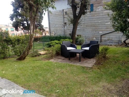 Covered patio with ocean view